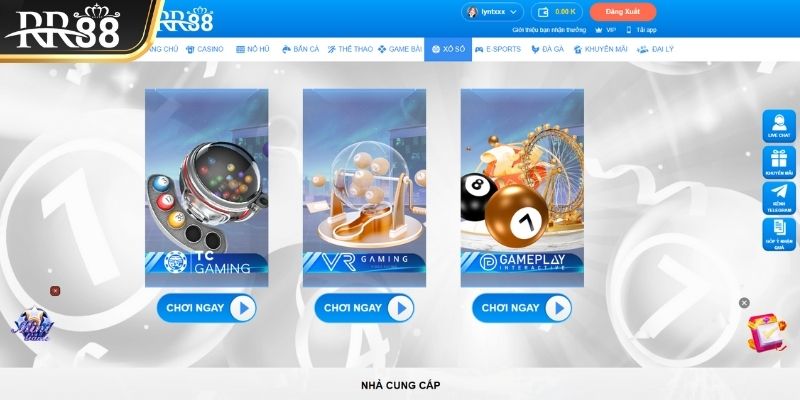 Các bước để tiến hành gia nhập sảnh xổ số chỉ tốn 1 phút