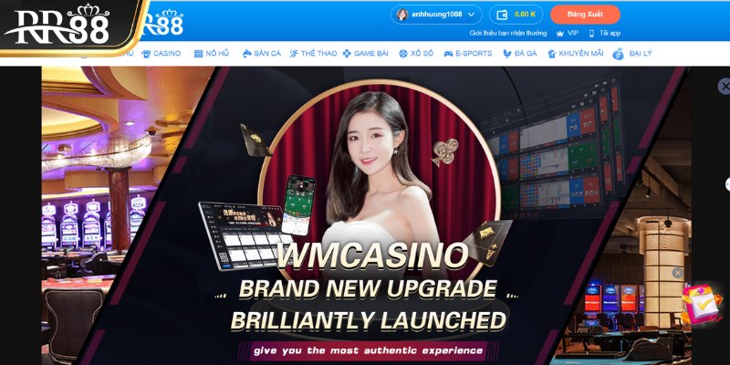 Giới thiệu về dịch vụ giải trí sảnh game WM Casino