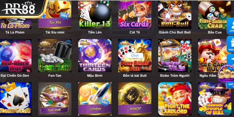Hé lộ các điểm đặc biệt tạo nên live casino RR88