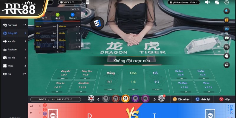 Rồng hổ là tựa game được mệnh danh là thần tài trong cá cược